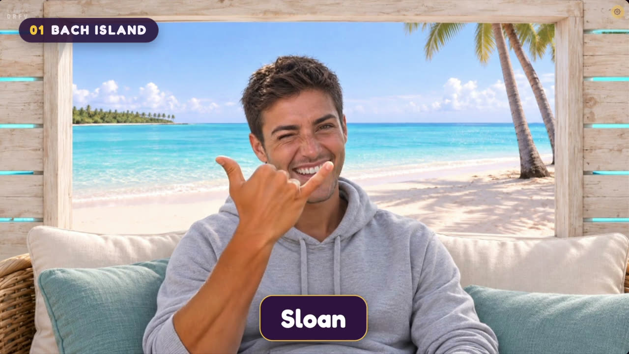 Bachelorette Edition gameplay on the TV, played from your phones